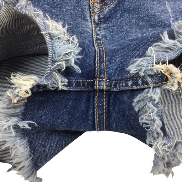 We The Free Denim Button-fly Shorts - Picture 4 of 9